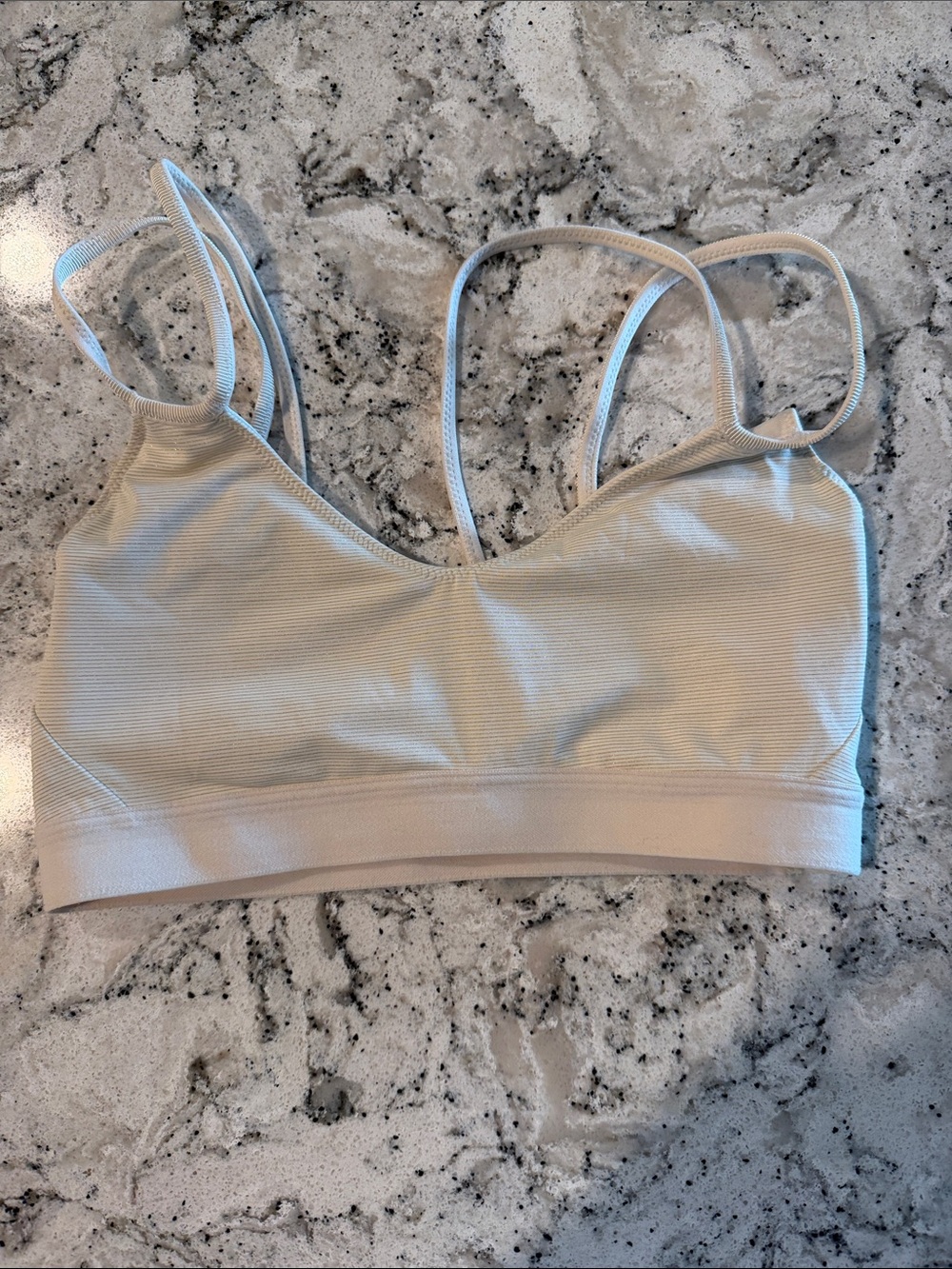 Women’s Seamless Light Beige shimmer Bralette - Comfortable Everyday Support